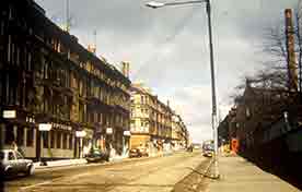 Byres Road with the Chancellor.